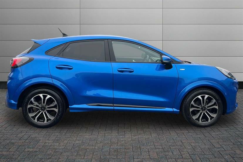 Ford Puma 1.0 Ecoboost Hybrid Mhev St-line CP73FKG Blue #4