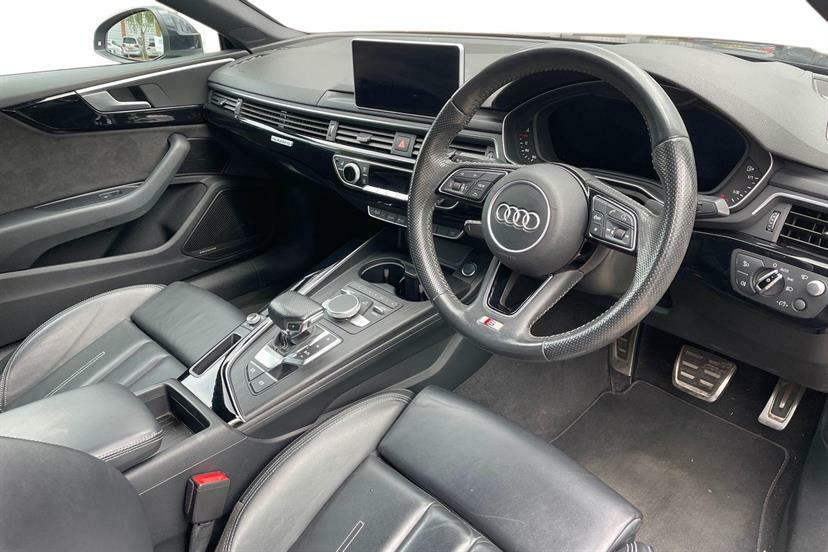 Audi A5 2.0 Tdi Quattro S Line S Tronic LM67FAJ Blue #6