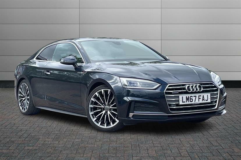 Audi A5 2.0 Tdi Quattro S Line S Tronic Blue