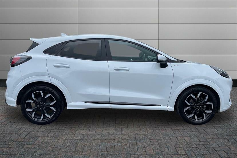Ford Puma 1.0 Ecoboost Hybrid Mhev St-line X RX71HRR White #4