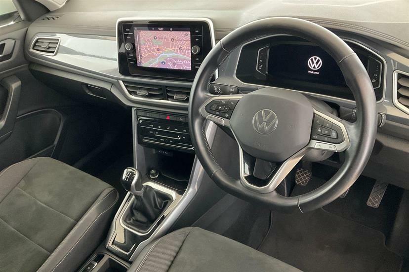 Volkswagen T-Roc 1.0 Tsi Style AO73RXN White #6