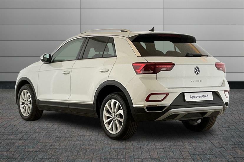 Volkswagen T-Roc 1.0 Tsi Style AO73RXN White #3