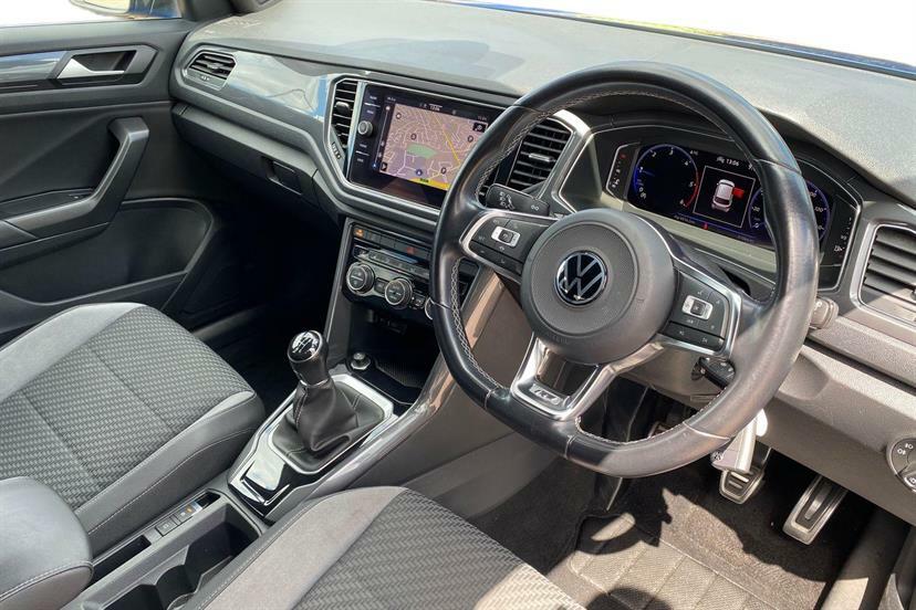 Volkswagen T-Roc 2.0 Tdi Evo R-line DG22JXD Blue #6