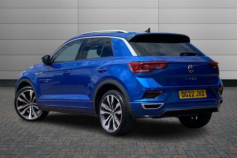 Volkswagen T-Roc 2.0 Tdi Evo R-line DG22JXD Blue #3