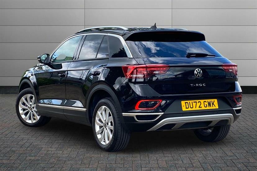 Volkswagen T-Roc 1.5 Tsi Style DU72GWK Black #3