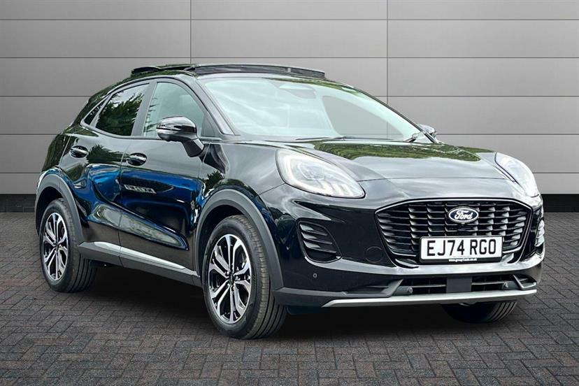 Ford Puma 1.0 Ecoboost Hybrid Mhev Titanium Dct Black