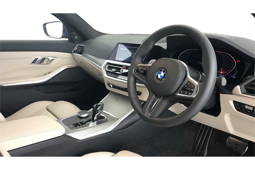 BMW 3 Series 330D M Sport Step YG69UJO Blue #5