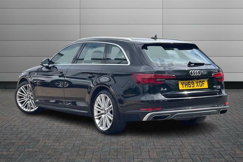 Audi A4 45 Tfsi Quattro S Line S Tronic YH69XOF Black #3