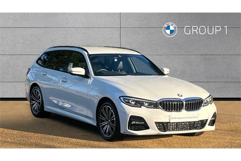BMW 3 Series 330E M Sport Step White
