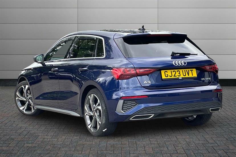 Audi A3 35 Tfsi S Line S Tronic GJ23UVT Blue #3