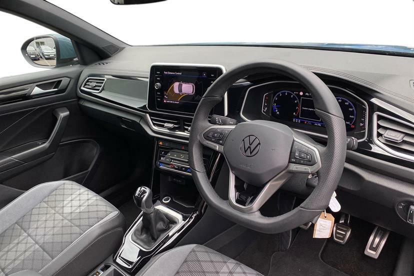Volkswagen T-Roc 1.5 Tsi R-line GD25OEF Blue #6