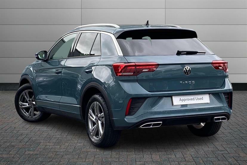 Volkswagen T-Roc 1.5 Tsi R-line GD25OEF Blue #3