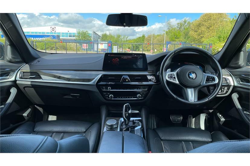 BMW 5 Series 540I Xdrive M Sport GP19PDO Grey #4