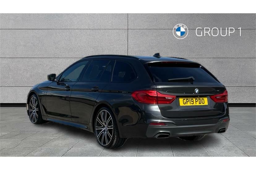 BMW 5 Series 540I Xdrive M Sport GP19PDO Grey #2
