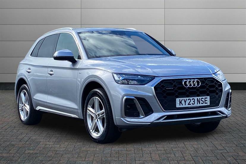Audi Q5 40 Tdi Quattro S Line S Tronic Silver