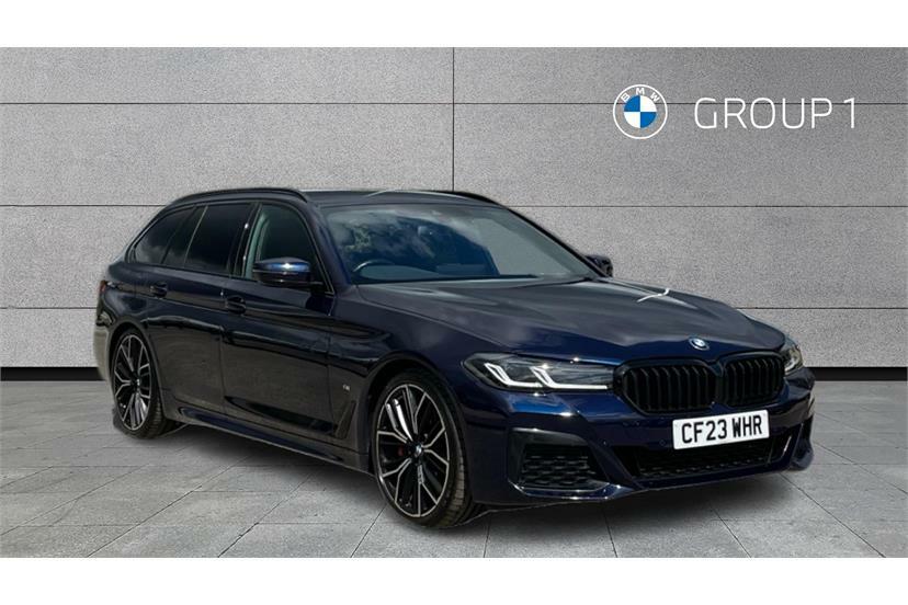 BMW 5 Series 520D Mht M Sport Step Pro Pack Blue