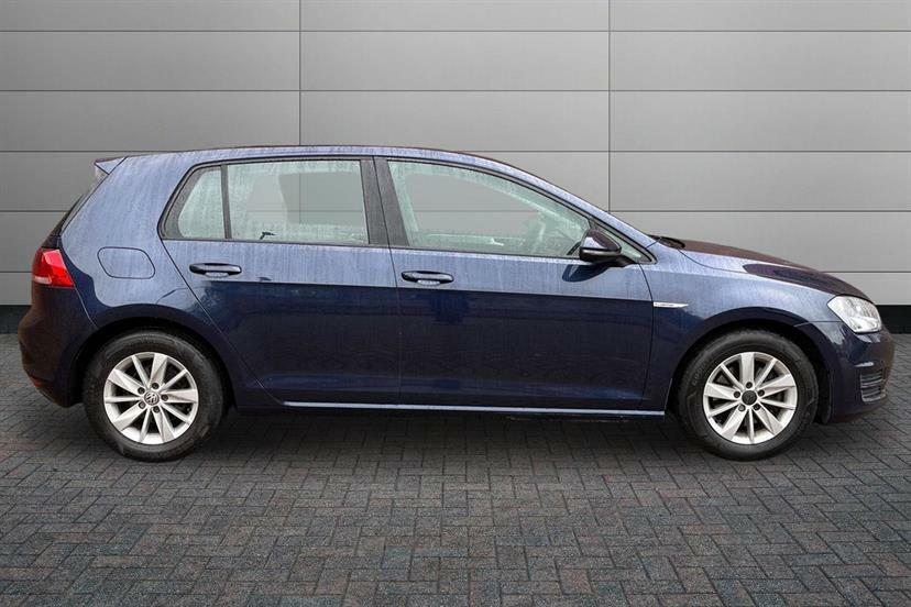 Volkswagen Golf 1.6 Tdi 110 Bluemotion GL64XBM Blue #4
