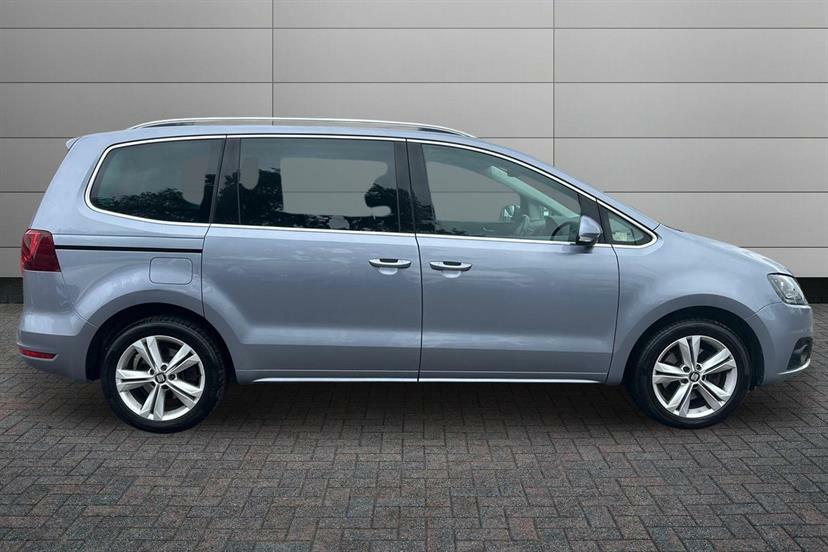 Seat Alhambra 2.0 Tdi Cr Se 150 Dsg Silver #4
