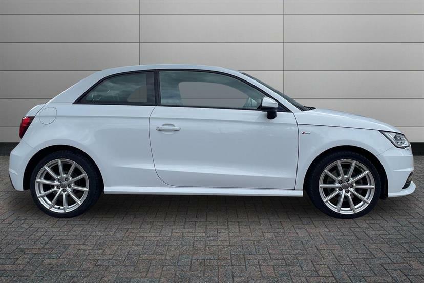 Audi A1 1.4 Tfsi S Line Nav S Tronic EJ18WPV White #4