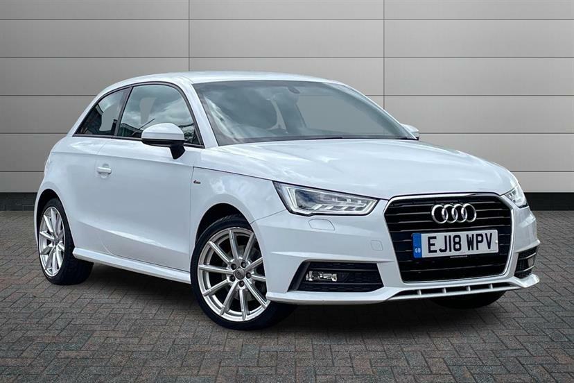 Audi A1 1.4 Tfsi S Line Nav S Tronic White