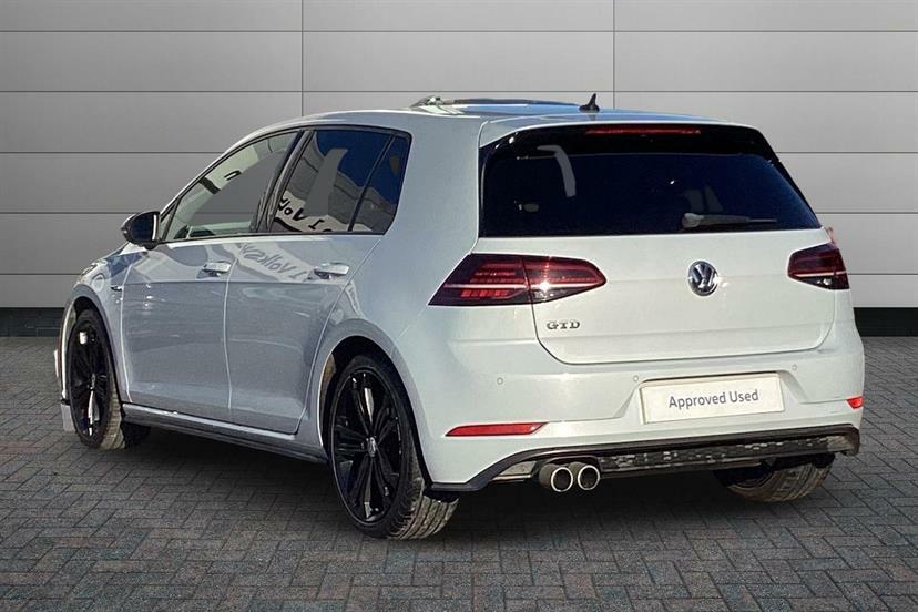 Volkswagen Golf 2.0 Tdi 184 Gtd Dsg EY18GKA White #3