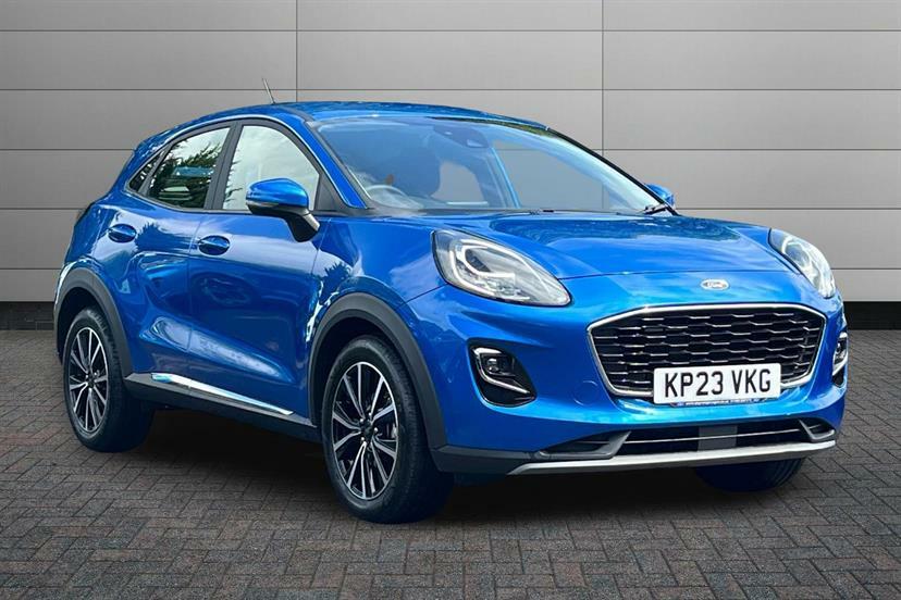 Ford Puma 1.0 Ecoboost Hybrid Mhev Titanium Dct Blue
