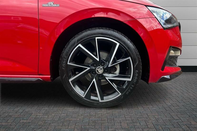 Skoda Scala 1.0 Tsi 110 Monte Carlo Dsg LW73AOA Red #5