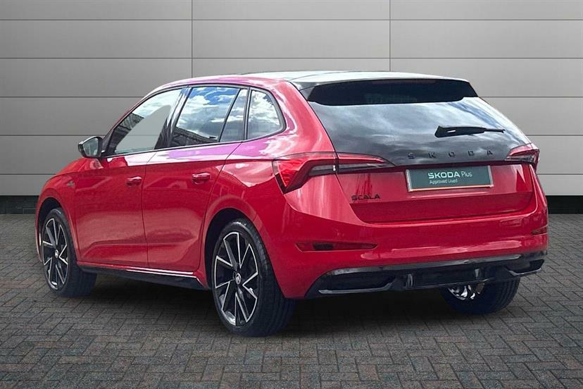 Skoda Scala 1.0 Tsi 110 Monte Carlo Dsg LW73AOA Red #3