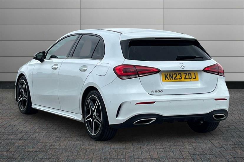 Mercedes-Benz A Class A200 Amg Line Premium KN23ZDJ White #2