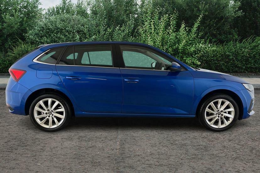Skoda Scala 1.0 Tsi 116 Se L Edition AO25WBJ Blue #4