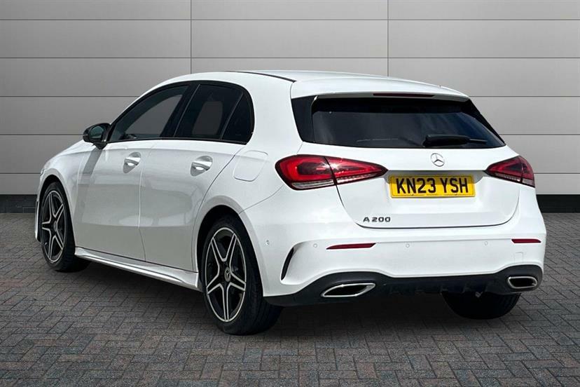 Mercedes-Benz A Class A200 Amg Line Executive KN23YSH White #2