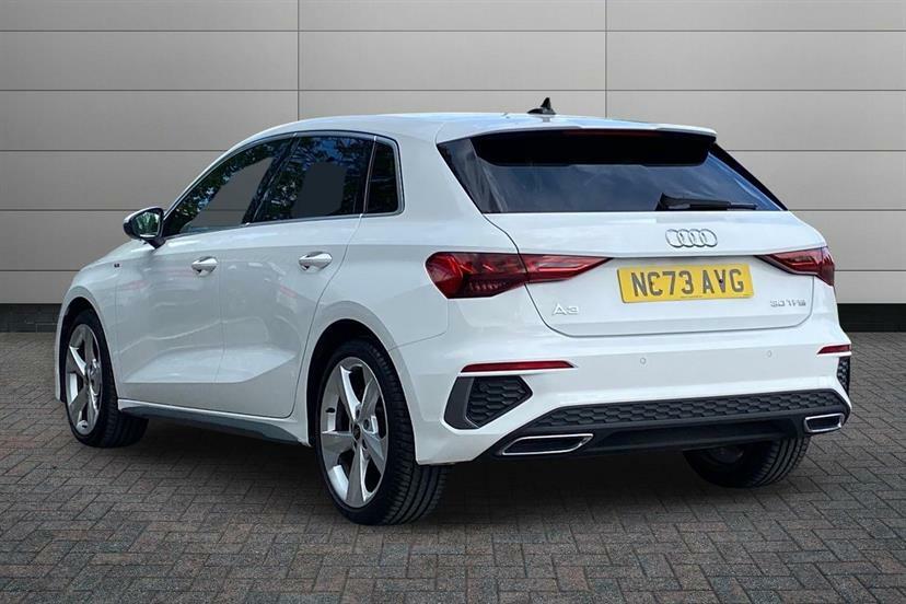 Audi A3 30 Tfsi S Line White #3