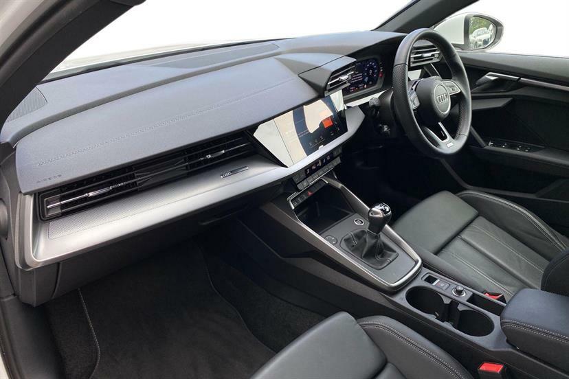 Audi A3 30 Tfsi S Line White #2