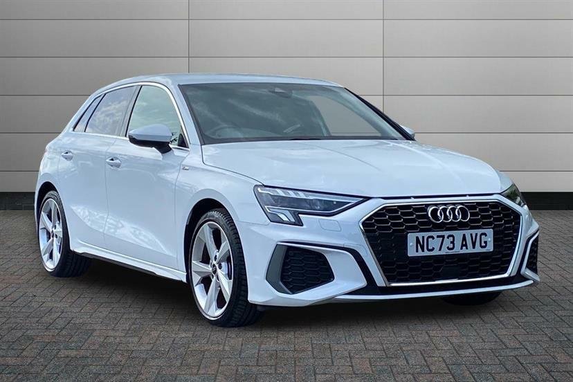 Audi A3 30 Tfsi S Line White