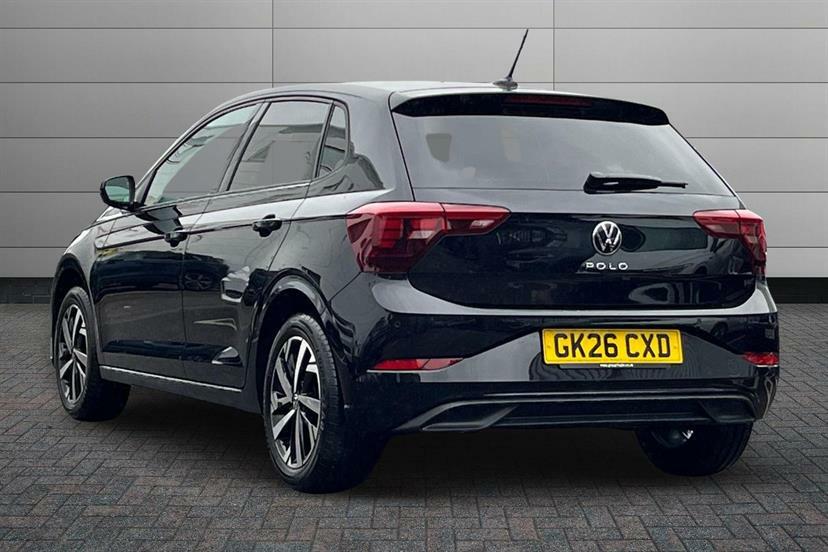 Volkswagen Polo 1.0 Tsi Match Dsg GK26CXD Black #3