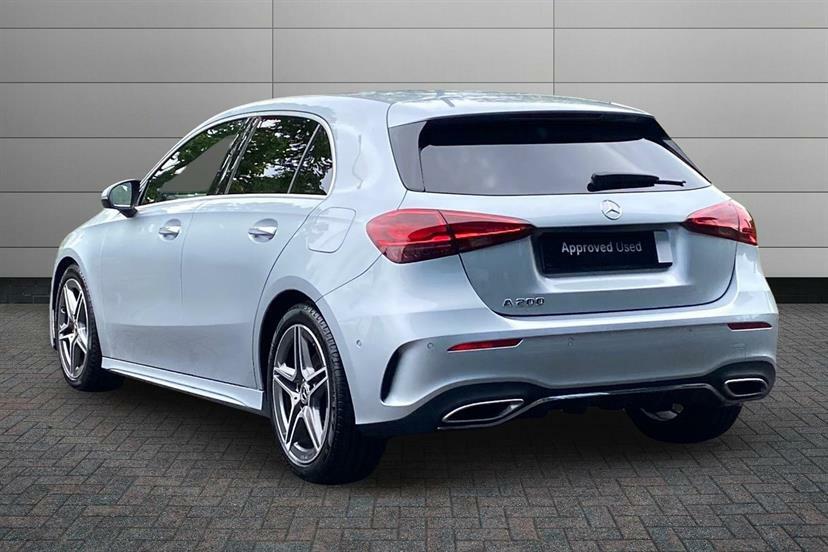 Mercedes-Benz A Class A200 Amg Line Executive KP74RNZ Silver #2