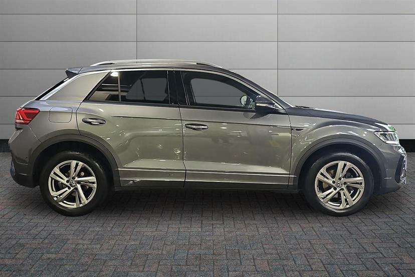 Volkswagen T-Roc 1.5 Tsi R-line Dsg DG24JYP Grey #4