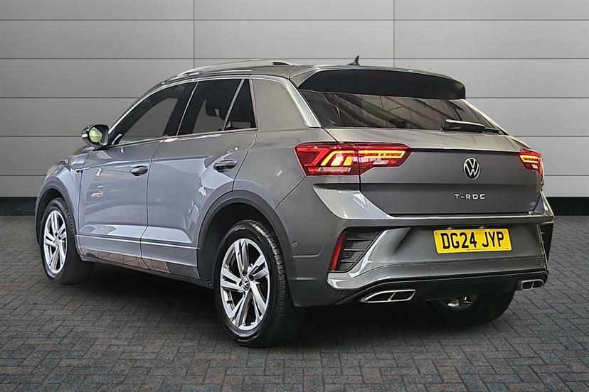 Volkswagen T-Roc 1.5 Tsi R-line Dsg DG24JYP Grey #3