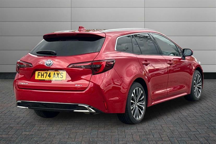Toyota Corolla 1.8 Hybrid Design Cvt FH74AXS Red #2