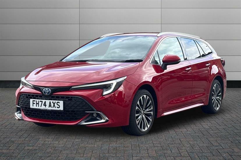 Toyota Corolla 1.8 Hybrid Design Cvt FH74AXS Red #3