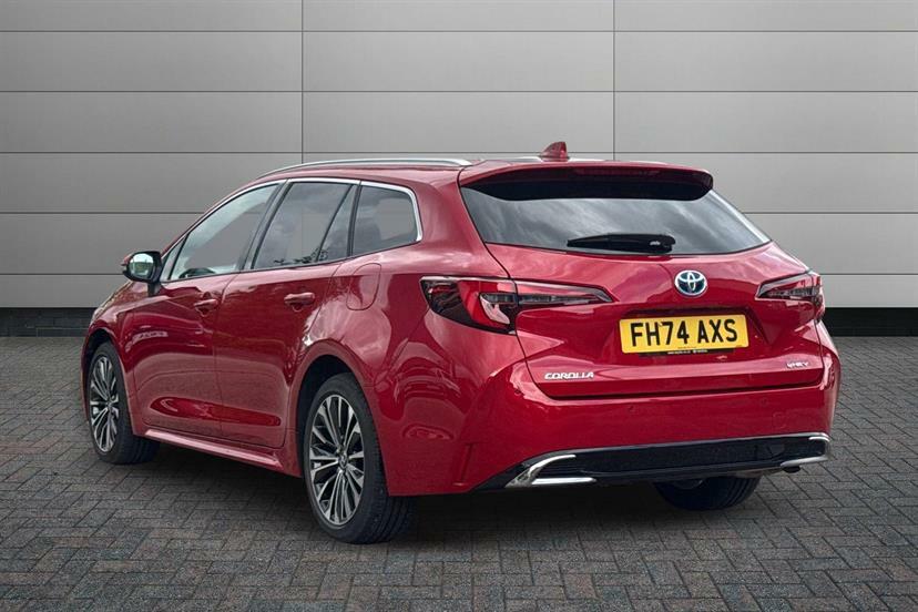 Toyota Corolla 1.8 Hybrid Design Cvt FH74AXS Red #4