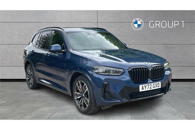 BMW X3 Xdrive20d Mht M Sport Step Blue