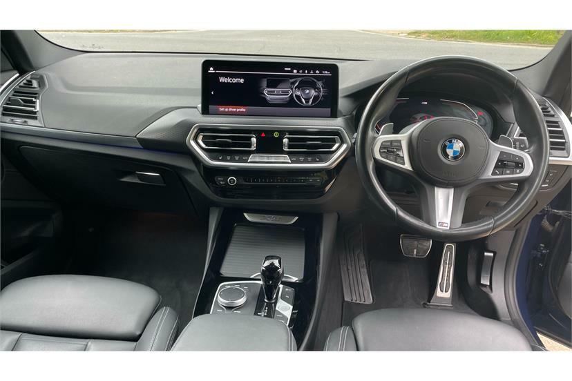 BMW X3 Xdrive20d Mht M Sport Step AY72GXD Blue #4