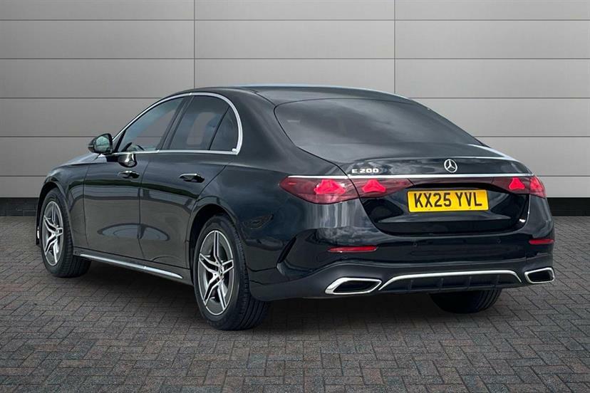 Mercedes-Benz E Class E200 Amg Line 9G-tronic KX25YVL Black #2