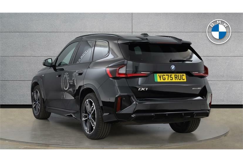BMW iX1 150Kw Edrive20 M Sport 65Kwh YG75RUC Black #2
