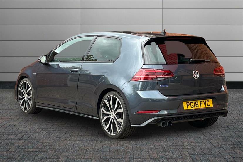 Volkswagen Golf 2.0 Tdi 184 Gtd Dsg PG18FVC Blue #3