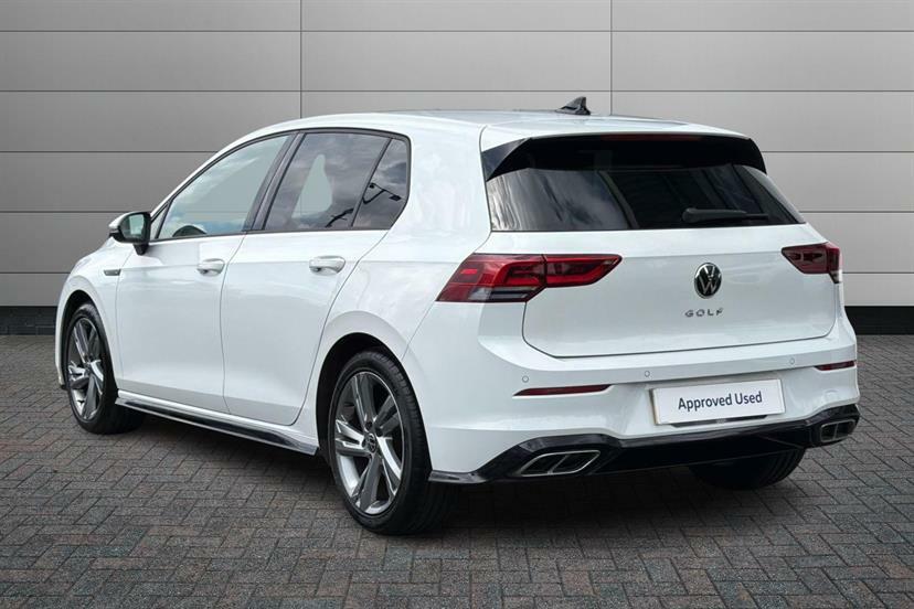 Volkswagen Golf 1.5 Tsi 150 R-line VE70KDK White #3