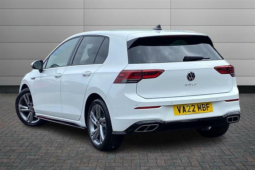 Volkswagen Golf 1.5 Tsi 150 R-line VA22MBF White #3