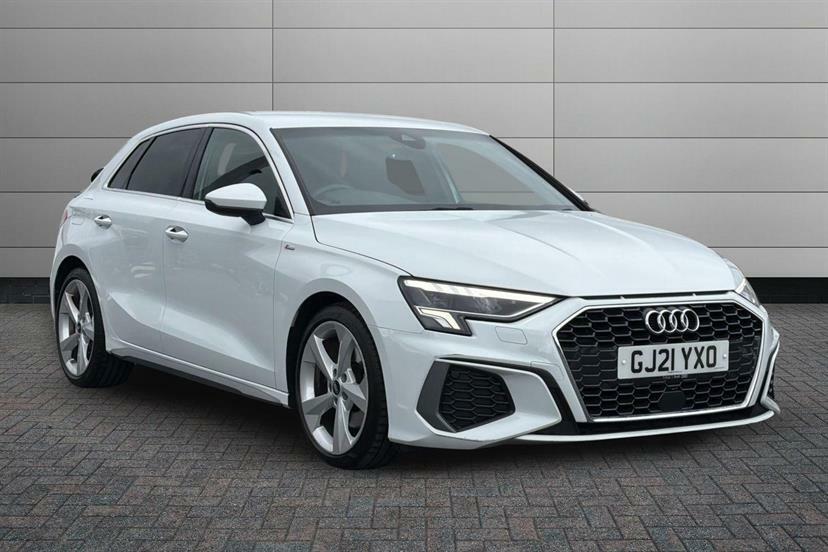 Audi A3 35 Tfsi S Line S Tronic White