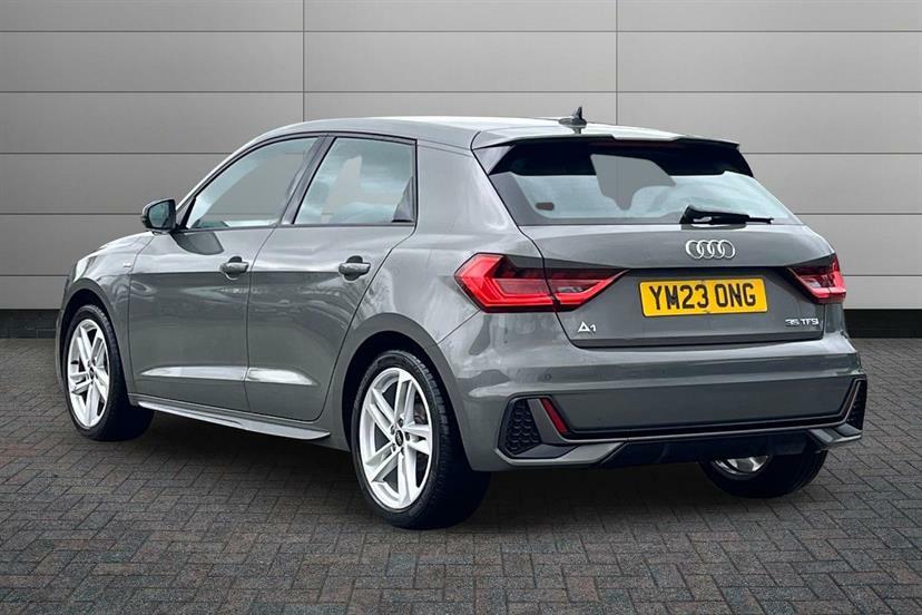 Audi A1 35 Tfsi S Line S Tronic YM23ONG Grey #3